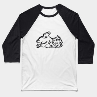 Kitty Belly Baseball T-Shirt